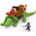 Mattel Imaginext: Walking Croc And Pirate Hook DHH63 887961219272