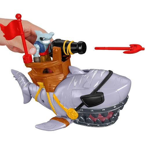 Mattel Imaginext Pirate Mega Mouth Shark DHH66 887961219227