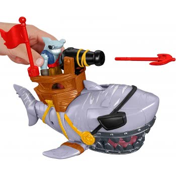 Mattel Imaginext Pirate Mega Mouth Shark DHH66 887961219227