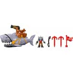 Mattel Imaginext Πειρατικό Πλοιάριο, Πλάσματα Του Βυθού Με Φιγούρα Και Αξεσουάρ DHH66 887961219227