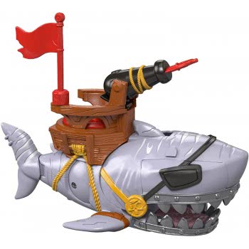 Mattel Imaginext Πειρατικό Πλοιάριο, Πλάσματα Του Βυθού Με Φιγούρα Και Αξεσουάρ DHH66 887961219227