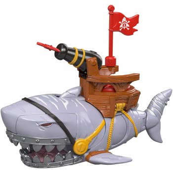 Mattel Imaginext Pirate Mega Mouth Shark DHH66 887961219227