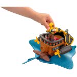 Mattel Imaginext Πειρατικό Πλοιάριο, Πλάσματα Του Βυθού Με Φιγούρα Και Αξεσουάρ DTH43 887961354867
