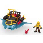 Mattel Imaginext Πειρατικό Πλοιάριο, Πλάσματα Του Βυθού Με Φιγούρα Και Αξεσουάρ DTH43 887961354867