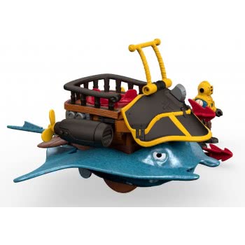 Mattel Imaginext Πειρατικό Πλοιάριο, Πλάσματα Του Βυθού Με Φιγούρα Και Αξεσουάρ DTH43 887961354867