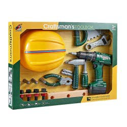 Toys-shop Choice Power Tools Σετ Εργαλεία Με Κράνος JU060091 6990620600916