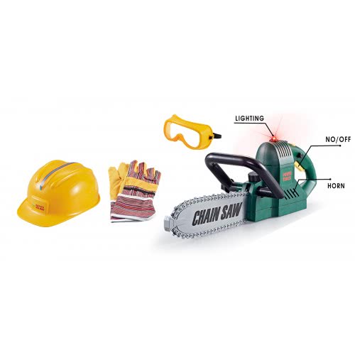 Toys-shop Choice Power Tools Chain Saw With Helmet JU060106 6990620601067
