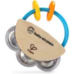 Hape Kids II Tiny Tambourine Μουσική Ξύλινη Κουδουνίστρα 800850G53-12011 6943478027237