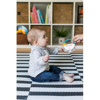 Hape Kids II Tiny Tambourine Μουσική Ξύλινη Κουδουνίστρα 800850G53-12011 6943478027237
