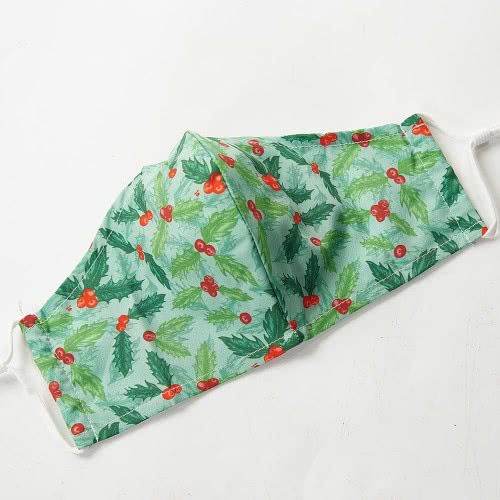 OEM Green Holly And Berry Face Cover EC-M19 5060735634586