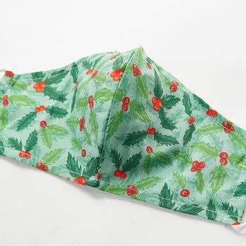 OEM Green Holly And Berry Face Cover EC-M19 5060735634586