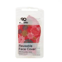 OEM Red Floral Xmas Mandalas Face Cover EC-M21 5060735634609