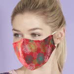 OEM Μάσκα Προσώπου Eco Chic Xmas Χριστουγεννιάτικα Μάνταλ EC-M21 5060735634609