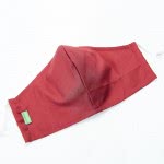 OEM Μάσκα Προσώπου Eco Chic Μονόχρωμη Μπορντώ EC-M24 5060735634555