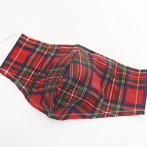 OEM Red Tartan Face Cover Mini EC-M108 5060735634883