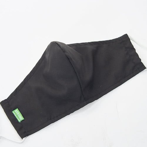 OEM Μάσκα Προσώπου Eco Chic Μονόχρωμη Μαύρη EC-M23 5060735634548