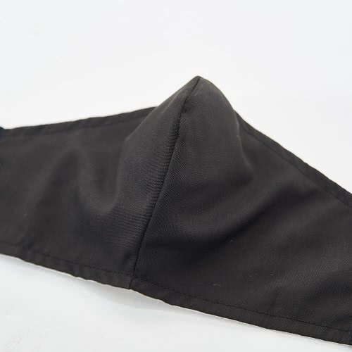 OEM Μάσκα Προσώπου Eco Chic Μονόχρωμη Μαύρη EC-M23 5060735634548