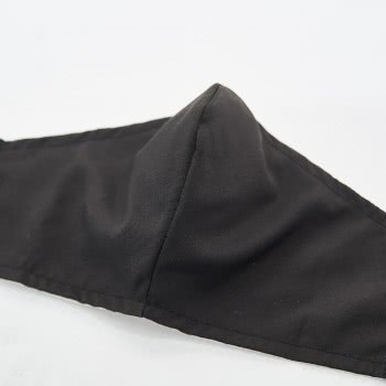 OEM Μάσκα Προσώπου Eco Chic Μονόχρωμη Μαύρη EC-M23 5060735634548