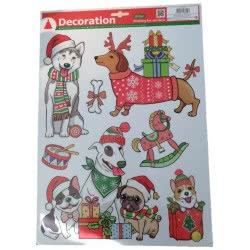 OEM Christmas Stickers 6 Figures 41 X 29 Cm 4798 5212007567003