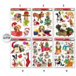 OEM Christmas Stickers 6 Figures 41 X 29 Cm 4798 5212007567003