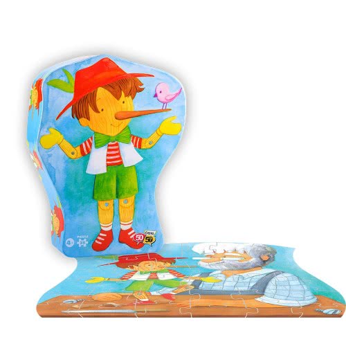 50 50 Games Puzzle Pinokio 36 Pcs. 505315 745114993175