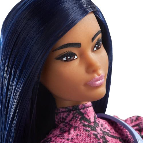 Mattel Barbie Fashionistas 143 Original Brunette Doll With Dress And Weist Bag FBR37 / GXY99 887961966480