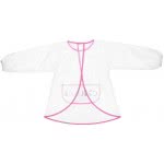 Loly Perletti Transparent Kids Apron - Waterproof Smock With Long Sleeved And Handy Pocket 220003873 8015831155371