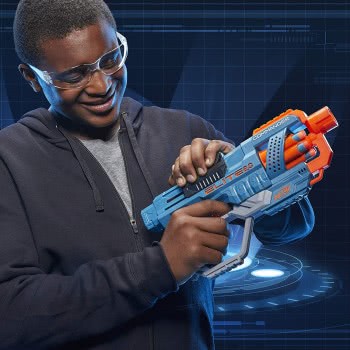 Hasbro Nerf Elite 2.0 Commander Rd-6 Blaster, 12 Official Nerf Darts E9485 5010993725038
