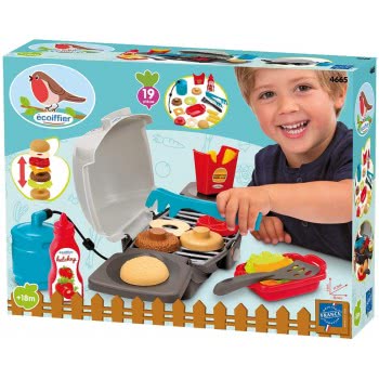 ecoiffier Barbeque Burger Σετ 19 Τεμαχίων 4665 3280250046653