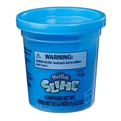 Hasbro Play-Doh Brand Slime Single 3.2-Ounce Can Of Blue Slime Compound For Kids 3 Years And Up E8790 / E8804 5010993671427