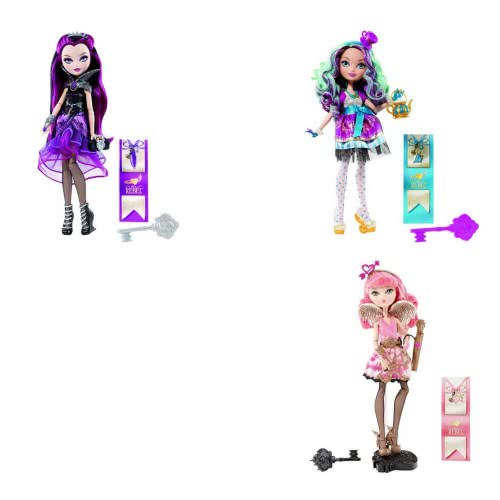Mattel Ever After High Επαναστάτες 3 Σχέδια CBR28 887961013115