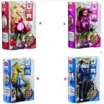 Mattel Ever After High Γαλαζοαίματοι 4 Σχέδια CBR40 887961013238