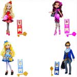 Mattel Ever After High Γαλαζοαίματοι 4 Σχέδια CBR40 887961013238
