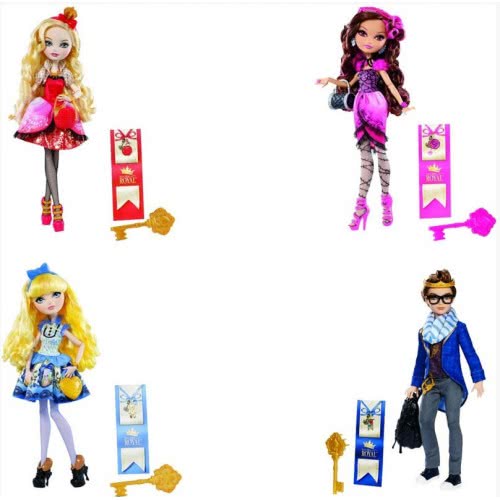 Mattel Ever After High Γαλαζοαίματοι 4 Σχέδια CBR40 887961013238