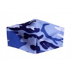 OEM Child Mask Army Blue (100% Βαμβάκι Εσωτερικά - 100% Pol Εξωτερικά) 11033 5206183320088