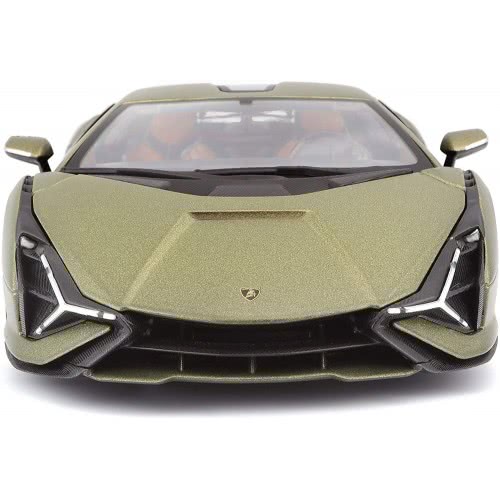 Bburago 1:18 Lamborghini Sian Diecast Model B18 Αυτοκινήτου 18/11046 GREEN 4893993110469