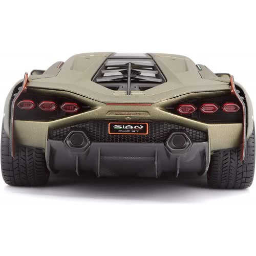 Bburago 1:18 Lamborghini Sian Diecast Model Car B18 18/11046 GREEN 4893993110469