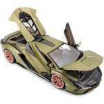 Bburago 1:18 Lamborghini Sian Diecast Model B18 Αυτοκινήτου 18/11046 GREEN 4893993110469