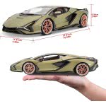 Bburago 1:18 Lamborghini Sian Diecast Model B18 Αυτοκινήτου 18/11046 GREEN 4893993110469