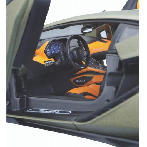 Bburago 1:18 Lamborghini Sian Diecast Model B18 Αυτοκινήτου 18/11046 GREEN 4893993110469