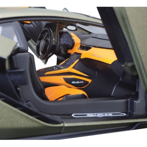Bburago 1:18 Lamborghini Sian Diecast Model B18 Αυτοκινήτου 18/11046 GREEN 4893993110469