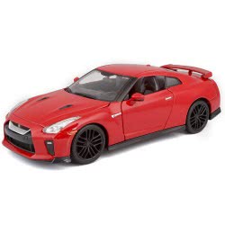 Bburago Nissan 1:24 Gt-R 2017 18/21082 RED 4893993210824