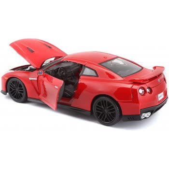 Bburago Nissan 1:24 Gt-R 2017 18/21082 RED 4893993210824