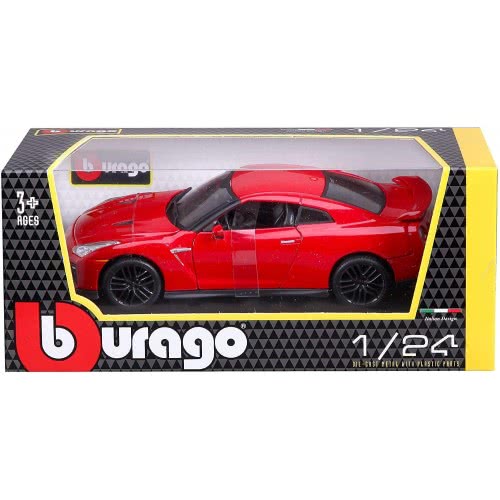 Bburago Nissan 1:24 Gt-R 2017 18/21082 RED 4893993210824