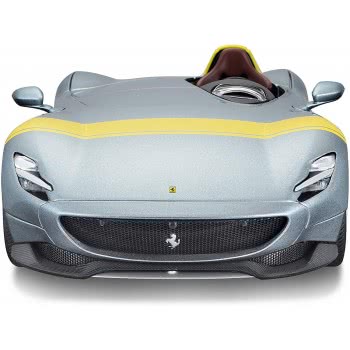 Bburago Ferrari - Race And Play 1:18 - Ferrari Στη Monza Sp1 Silver Ασημένια 16013 4893993160136