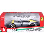 Bburago Ferrari - Race And Play 1:18 - Ferrari Στη Monza Sp1 Silver Ασημένια 16013 4893993160136