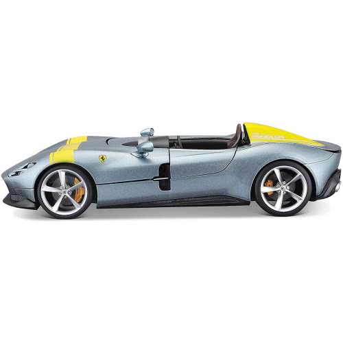 Bburago Ferrari - Race And Play 1:18 - Ferrari Στη Monza Sp1 Silver Ασημένια 16013 4893993160136