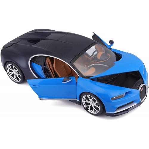 Bburago 1:18 Scale Bugatti Chiron Die-Cast Μπλε 18/11040 BLUE 4893993110407