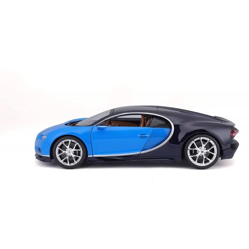 Bburago 1:18 Scale Highly Detail Of A Bugatti Chiron Die-Cast , Blue 18/11040 BLUE 4893993110407