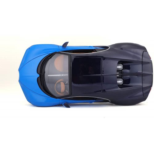 Bburago 1:18 Scale Highly Detail Of A Bugatti Chiron Die-Cast , Blue 18/11040 BLUE 4893993110407